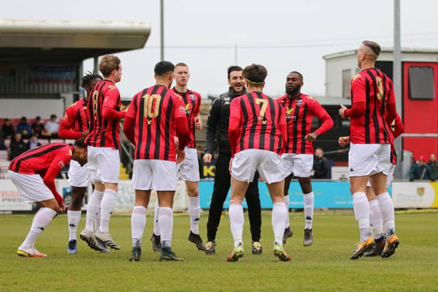 Lewes welcome leaders Worthing to the Dripping Pan on Saturday / Picture: James Boyes