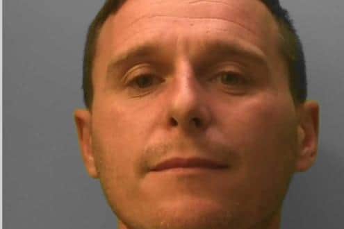 Ryan Mclean, 38, is wanted in connection with a serious assault in Portslade. Photo: Sussex Police