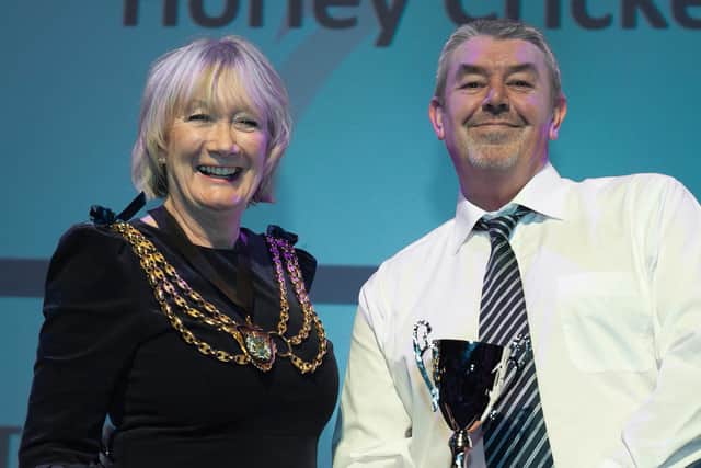 Colin Terry picked up Volunteer of the Year