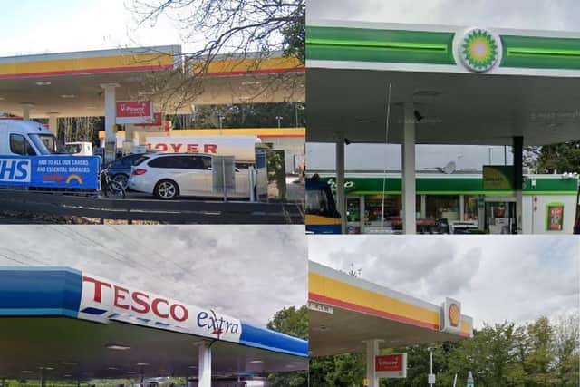 Petrol prices in Crawley