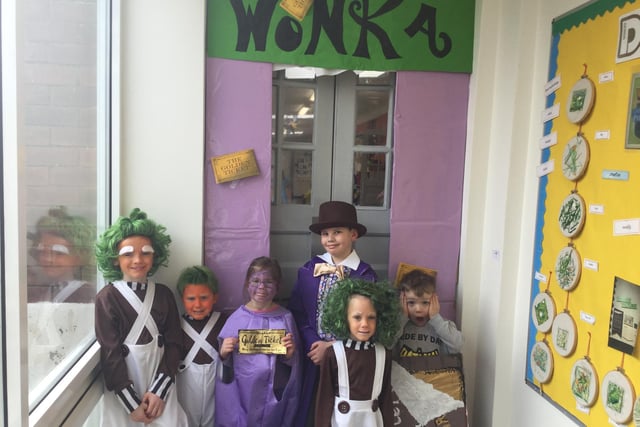 Willy Wonka was a popular choice.