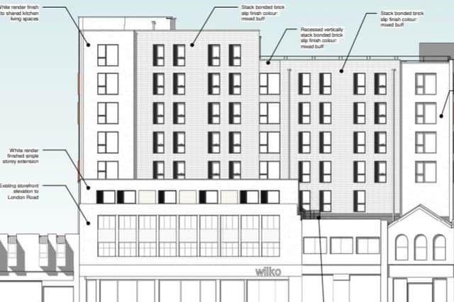 Plans have been resubmitted for student accommodation above Wilko, London Road, Bognor Regis
