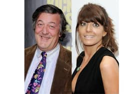 Stephen Fry and Claudia Winkleman among those to praise Sussex mental health staff at awards (Photos from Getty Images) SUS-220403-154218001
