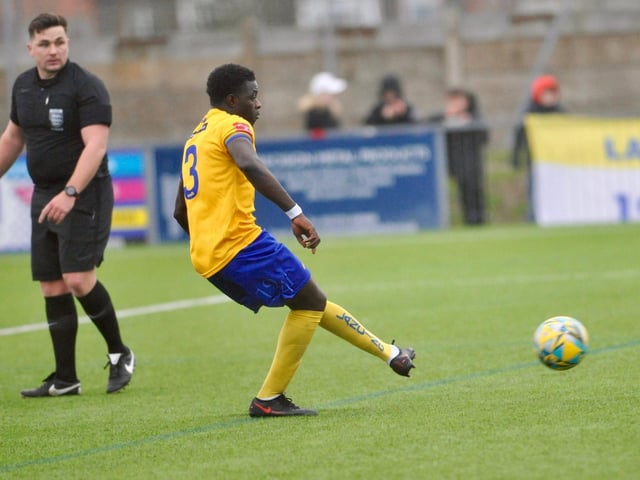 Action and goal celebrations from Lancing's 2-1 win at home to Burgess Hill Town in the Isthmian south east division / Pictures: Stephen Goodger