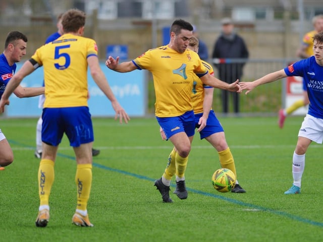 Action and goal celebrations from Lancing's 2-1 win at home to Burgess Hill Town in the Isthmian south east division / Pictures: Stephen Goodger