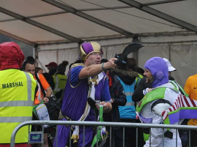 The event was last held in 2019 - although a security alert meant the half marathon was cancelled