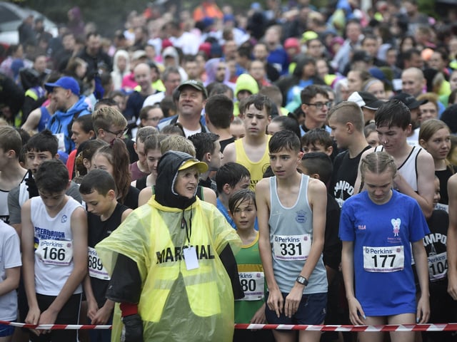 The event was last held in 2019 - although a security alert meant the half marathon was cancelled