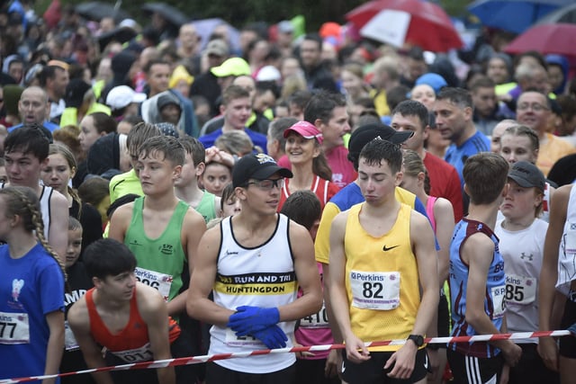 The event was last held in 2019 - although a security alert meant the half marathon was cancelled