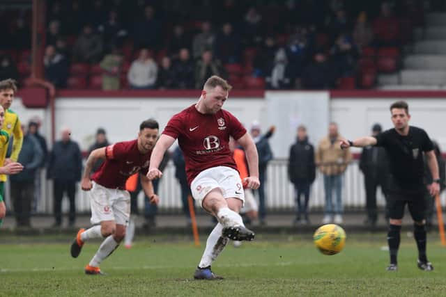 Ben Pope completes his treble / Picture: Scott White
