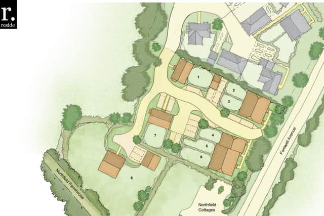 Plans for eight homes on land west of Fontwell Avenue, Fontwell, were approved