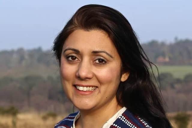 Nus Ghani, first female Wealden MP