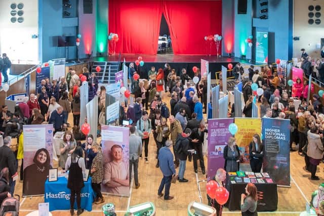 Employment opportunities will be on show at this year’s Bexhill Jobs and Apprenticeship Fair on Friday, March 25. SUS-220803-124928001
