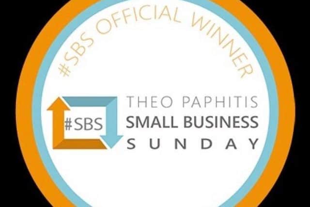 Small Business Sunday was set up by Theo in 2010, now has over 3,000 #SBS winners and supports small businesses in the UK