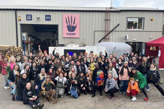 Many brewers, directors, suppliers, beertenders and other women in the beer industry showed up for the International Women's Day event to support and celebrate each other