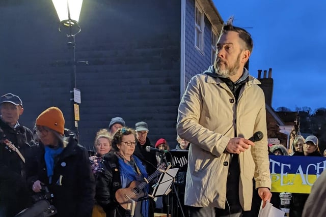 Lewes resident and event Organiser Kevin West said: “I felt such a sense of hopelessness watching the news, and wanted to put something together to help raise money and to show we care about the people impacted by this horrendous invasion."