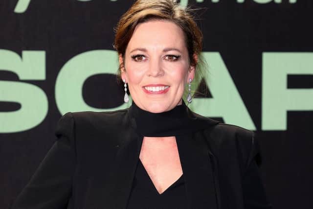Academy Award winner Olivia Colman has filmed a scene inside Worthing's Pavilion Theatre for new Hollywood film Empire of Light. (Photo by Tim P. Whitby/Getty Images)