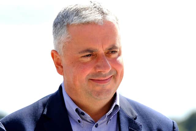Stewart Wingate, CEO Gatwick Airport. Pic S Robards SR2108251 SUS-210825-173034001