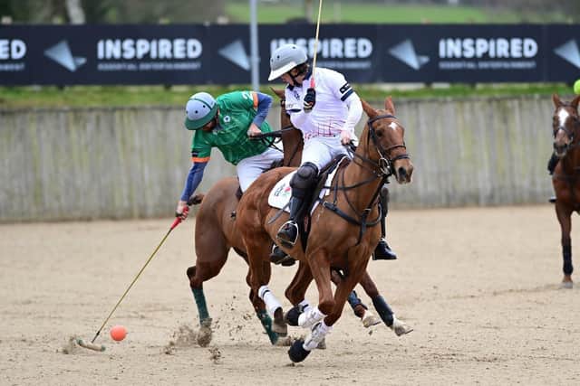 England won the Inspired Arena Polo Test Match at Hickstead. Image - Imagesofpolo.com