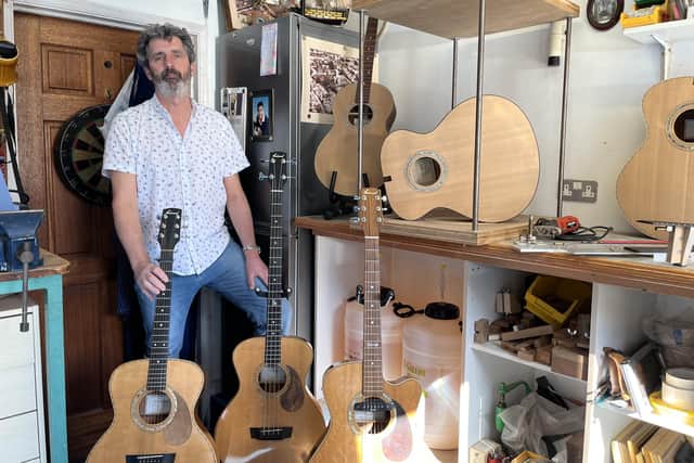 Tony hopes that his guitars will be passed down to future generations that follow him