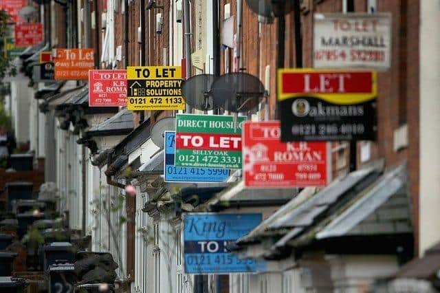 A study by Centrepoint has revealed the areas where housing benefit does not cover the cost of a room.  Pic: Getty Images