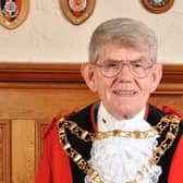 Mayor of Eastbourne Councillor Pat Rodohan.  Photo by Andy Butler  SUS-220214-120906001