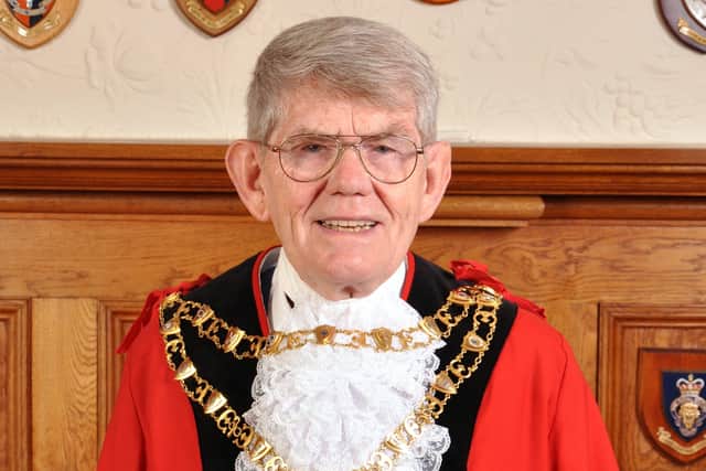 Mayor of Eastbourne Councillor Pat Rodohan. Photo by Andy Butler SUS-220214-120906001