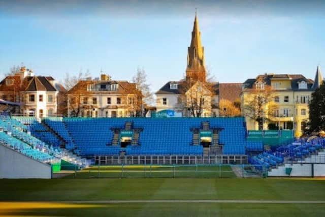 International Lawn Tennis Centre at Devonshire Park. Photo from Google Maps. SUS-221003-091911001
