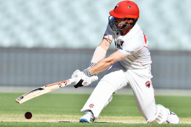 Travis Head in recent Sheffield Shield action / Picture: Getty