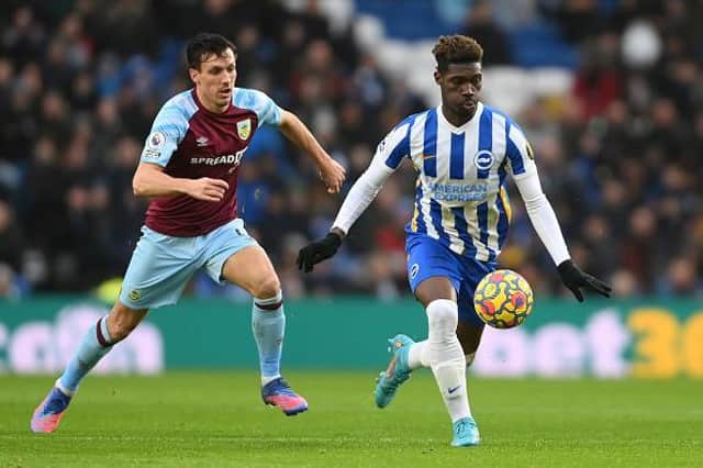 Brighton midfielder Yves Bissouma was dropped to the bench last weekend at Newcastle