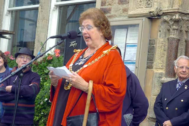 Maureen Charlesworth mayor in 2009