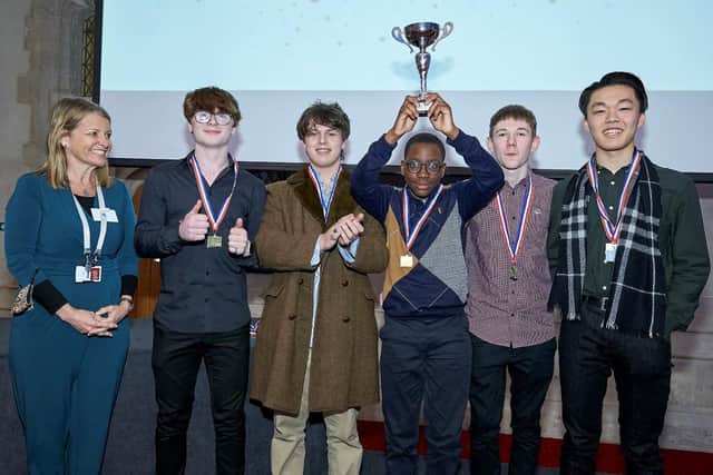 Immanuel (Year 8), Oliver (Year 10), Terry (Year 11), Jack (Year 11), Hugo (Year 12) were crowned chess champions