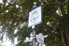 Barnham's village sign