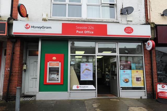 Post Office in Seaside, Eastbourne  (Photo by Jon Rigby) SUS-160103-145450008