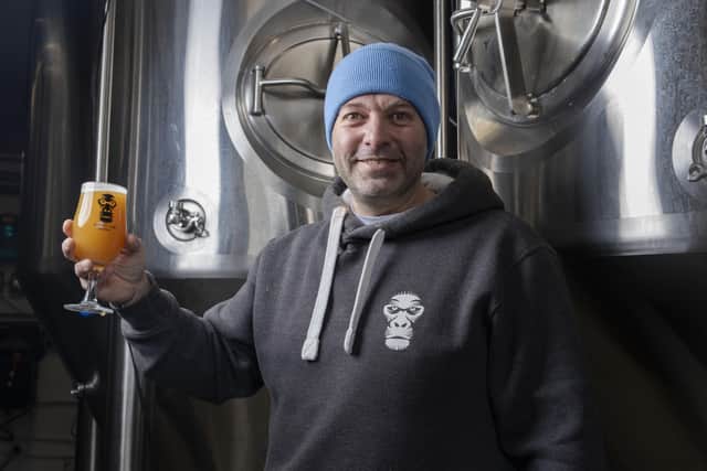 Jeremy Cook of Missing Link Brewery. Picture: David McHugh/Brighton Pictures.