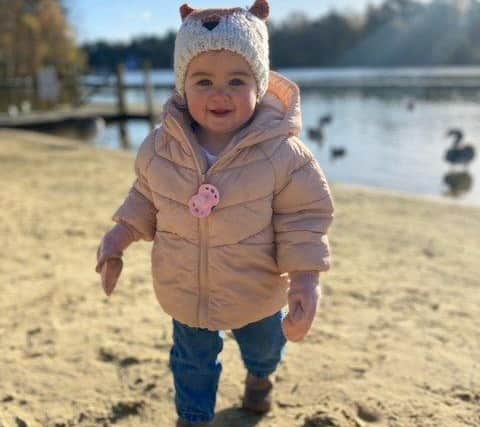 Living with his wife-to-be Holly and five-month-old daughter Olivia (pictured), Dan’s tragic death serves as a shocking reminder that serious heart conditions can affect anyone, SUS-220314-170642001
