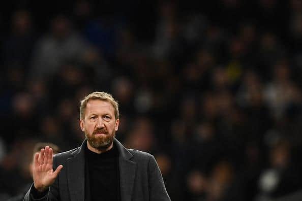 Brighton and Hove Albion head coach Graham Potter is on a run of five consecutive Premier League losses ahead of Wednesday night's clash against Antonio Conte's Tottenham