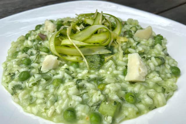 Phil Bartley's spring veggie risotto