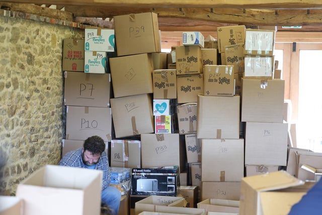 Petworth's Ukraine Sunflower Aid sends hundreds of boxes of aid to Ukrainian refugees [In Pictures]
