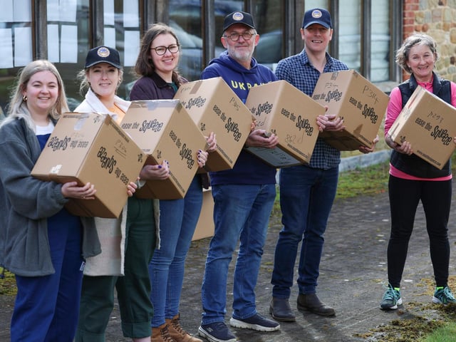 Petworth's Ukraine Sunflower Aid sends hundreds of boxes of aid to Ukrainian refugees [In Pictures]