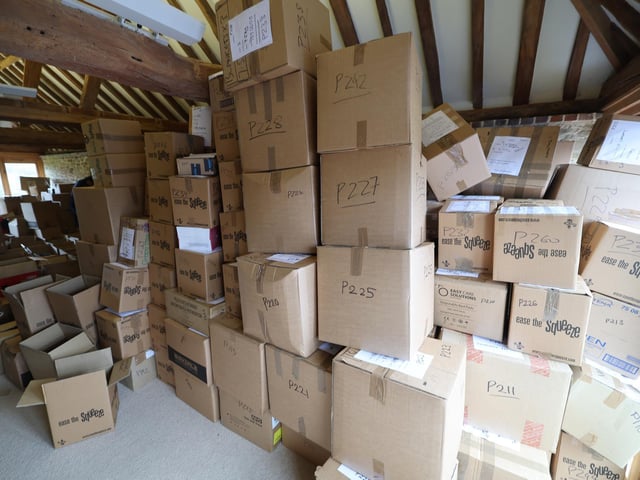 Petworth's Ukraine Sunflower Aid sends hundreds of boxes of aid to Ukrainian refugees [In Pictures]