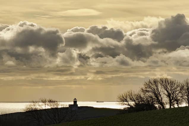 Martin Rumary took this dramatic silhouette picture of Belle Tout lighthouse with an iPhone. SUS-220316-101355001