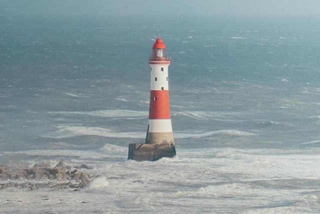 Beachy Head lighthouse, taken by Alex Homan. SUS-220316-110220001