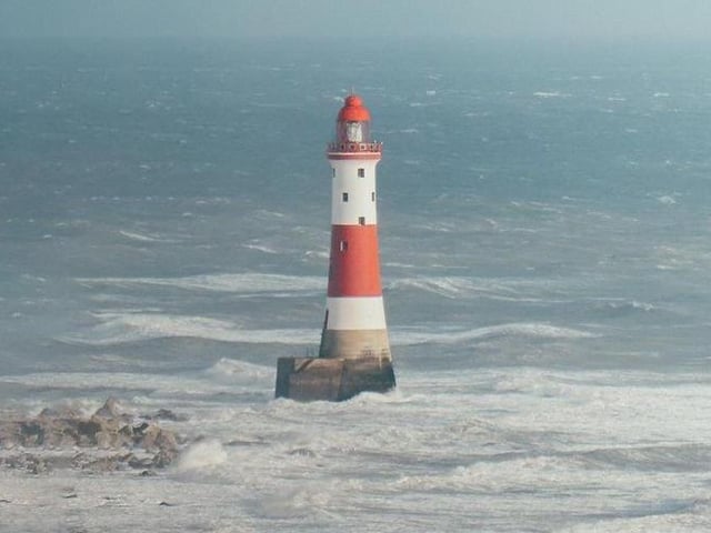 Beachy Head lighthouse, taken by Alex Homan. SUS-220316-110220001