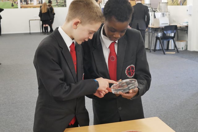 Worthing students relived the excitement of the first lunar landing during Moon Week and got to hold something not just priceless and irreplaceable but also a piece of history