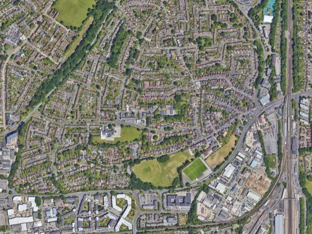 Three Bridges had 755.3 Covid-19 cases per 100,000 people in the latest week, a rise of 41.9% from the week before.