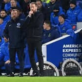 Brighton head coach Graham Potter saw his side lose their sixth Premier League math on the bounce