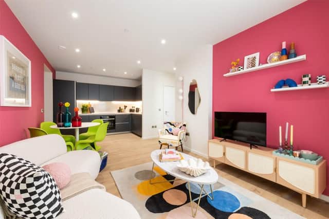 Inside the two-bedroom show home at Brighton's Edward Street Quarter development