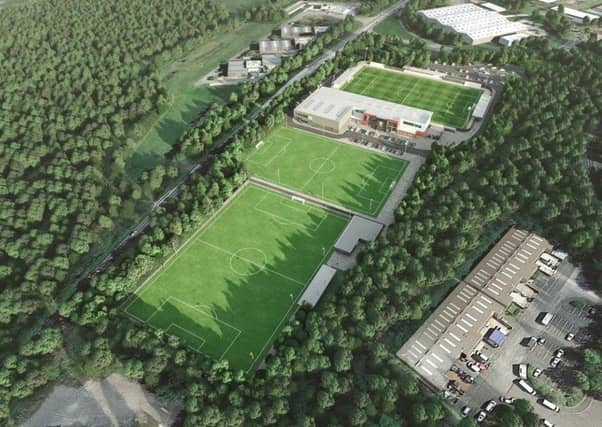 Proposed new stadium for Hastings United FC. SUS-220317-130354001