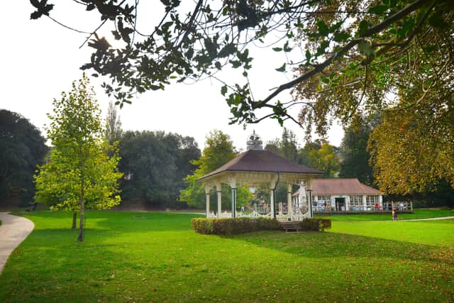 File: Alexandra Park in Hastings. SUS-211014-114447001