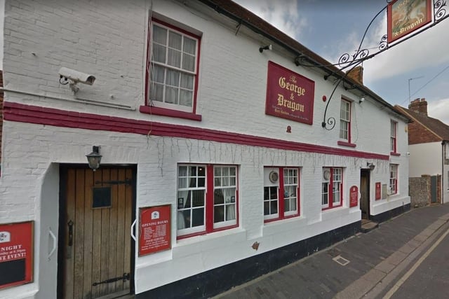 The George and Dragon on the High Street has 4.4 stars on Google